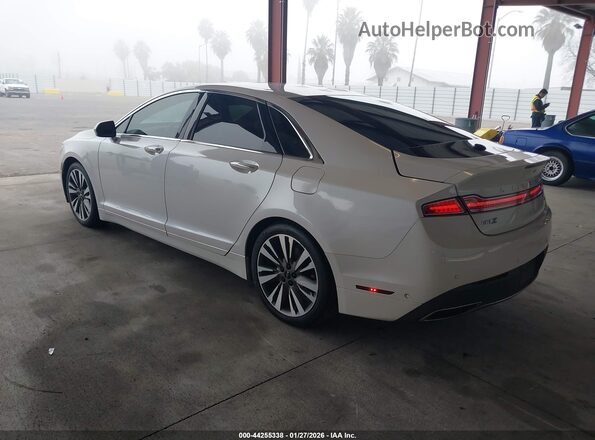3LN6L5MU2HR601512 2017 LINCOLN MKZ HYBRID White Rear left