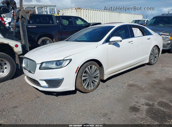 3LN6L5MU7HR630357 2017 LINCOLN MKZ HYBRID Белый Передняя левая четверть