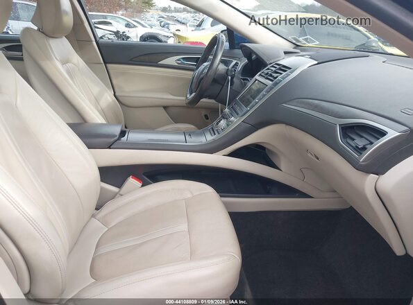 3LN6L5MUXJR619763 2018 LINCOLN MKZ HYBRID Синий Вид салона спереди