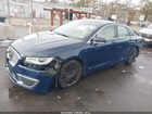 2018 Lincoln Mkz Hybrid Reserve Синий vin: 3LN6L5MUXJR619763