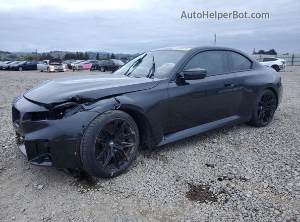 3MF13DM05R8E77875 2024 BMW M2 Черный Передняя левая четверть