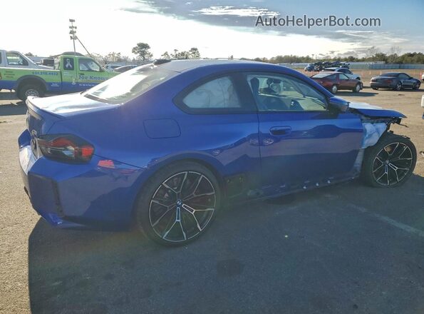 3MF23DM06S8F69961 2025 BMW M2 Blue Trasero derecho