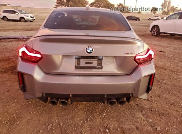 3MF23DM08S8F80816 2025 BMW M2 Gray Rear view