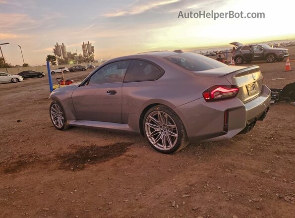 3MF23DM08S8F80816 2025 BMW M2 Gray Rear left