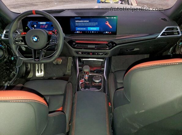 3MF23DM08S8F80816 2025 BMW M2 Gray Dashboard view