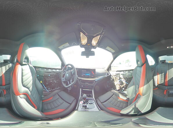 3MF23DM08S8F80816 2025 BMW M2 Gray VIN sticker view
