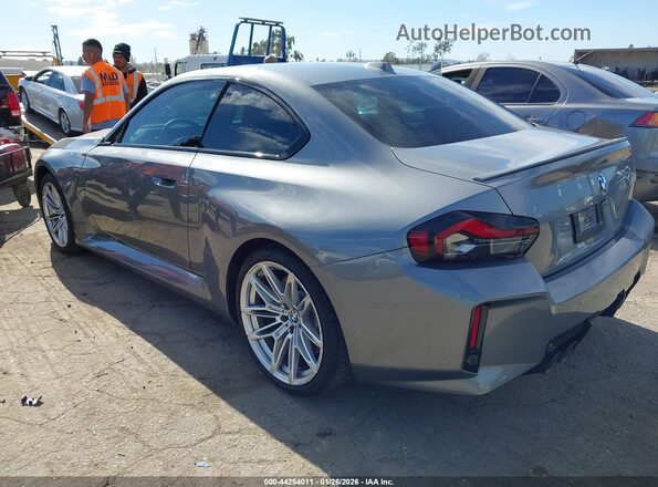 3MF23DM08S8F80816 2025 BMW M2 Gray Trasero izquierdo
