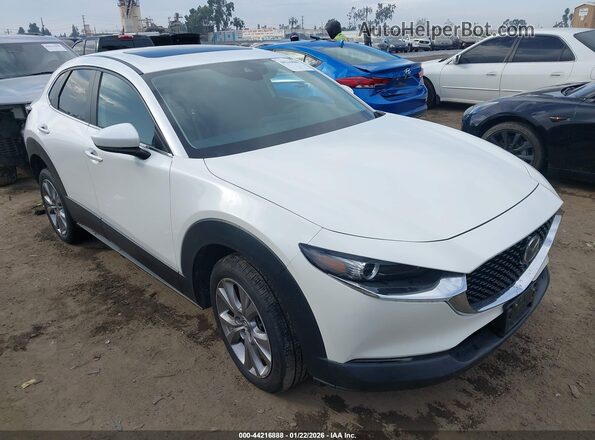 3MVDMACL0MM269750 2021 MAZDA CX-30 White Front right
