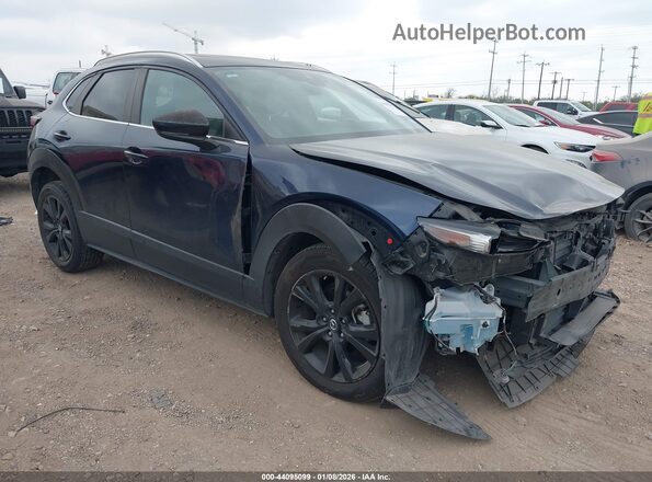 3MVDMBAY2MM231912 2021 MAZDA CX-30 Синий Передняя правая четверть