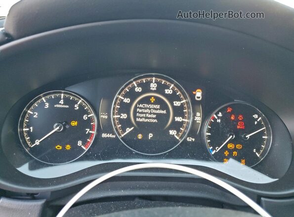 3MVDMBBM0SM820904 2025 MAZDA CX-30 Silver Instrument cluster view