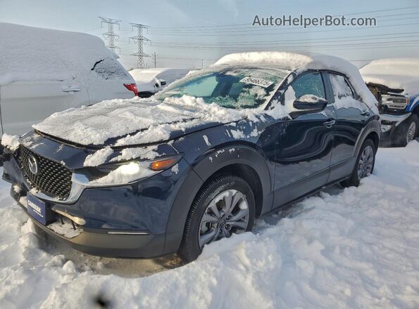 3MVDMBBM2PM524287 2023 MAZDA CX-30 Синий Передняя левая четверть