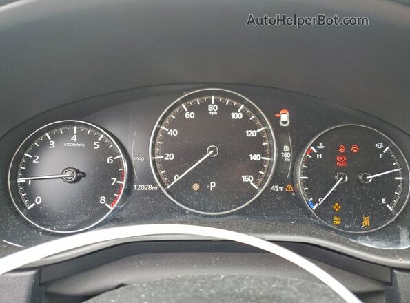 3MVDMBBM8SM794410 2025 MAZDA CX-30 Черный Вид щитка приборов