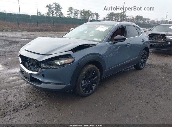 3MVDMBCL0NM426670 2022 MAZDA CX-30 Синий Передняя левая четверть