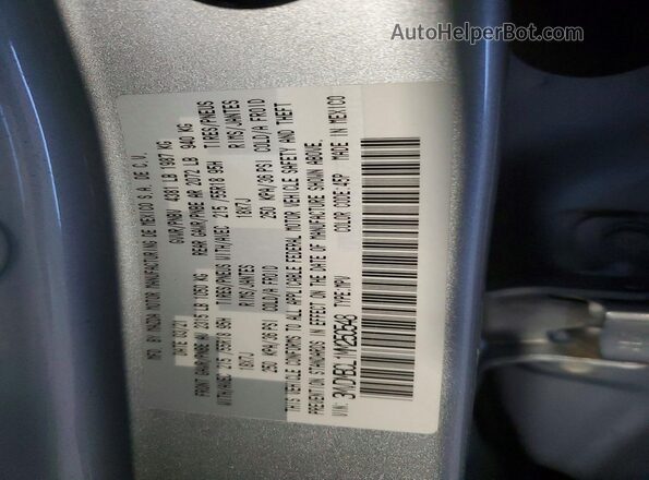 3MVDMBCL1MM250548 2021 MAZDA CX-30 Silver VIN sticker view