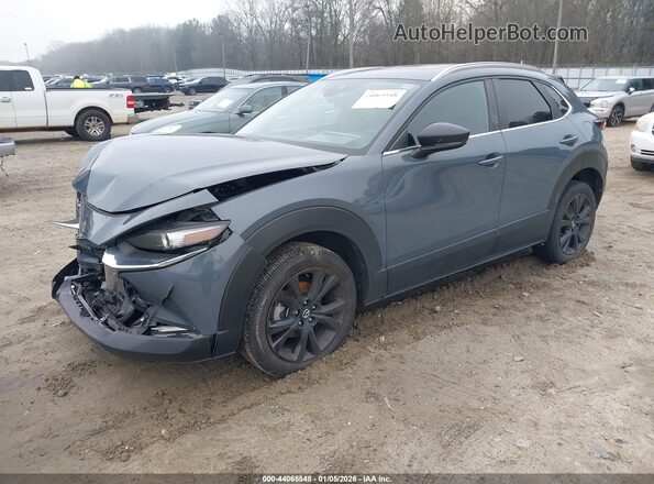 3MVDMBCM6PM525375 2023 MAZDA CX-30 Light Blue Передняя левая четверть