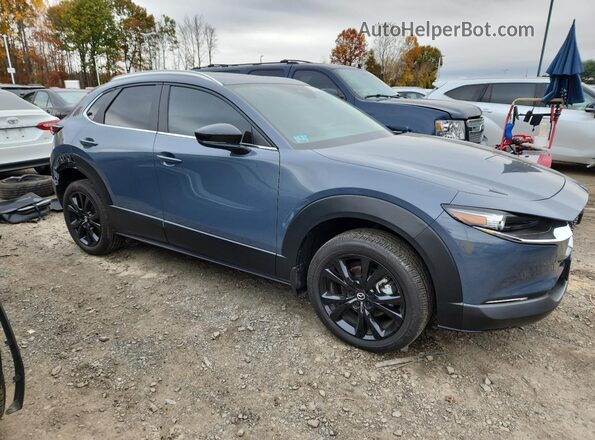 3MVDMBCM7RM694114 2024 MAZDA CX-30 Синий Передняя правая четверть