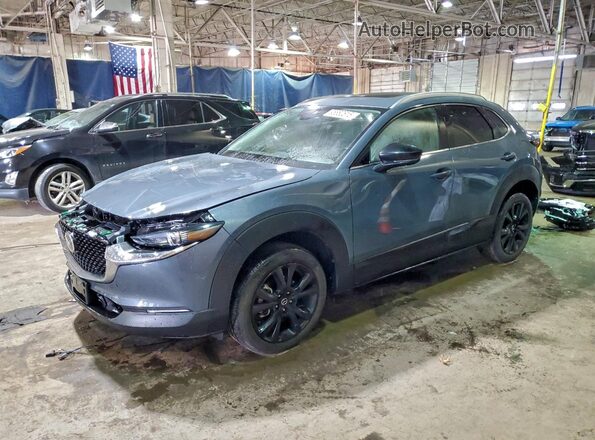 3MVDMBDY2NM430567 2022 MAZDA CX-30 Синий Передняя левая четверть