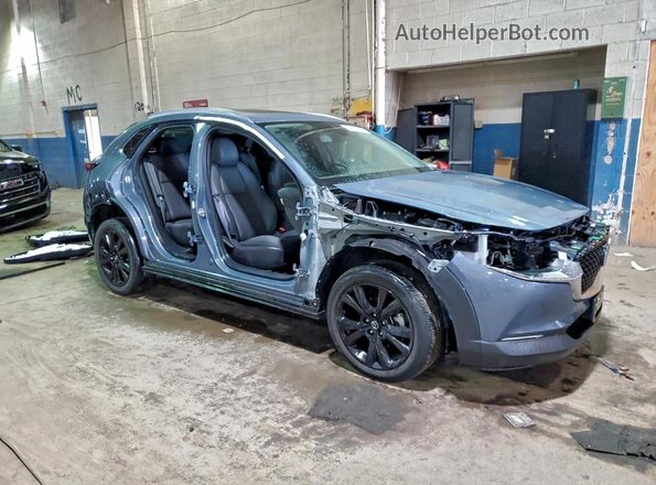 3MVDMBDY2NM430567 2022 MAZDA CX-30 Синий Передняя правая четверть