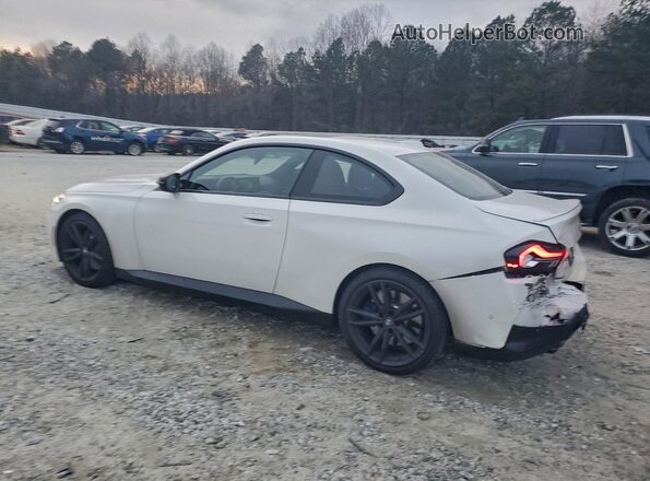 3MW43CM07R8E84172 2024 BMW M2 Белый Задняя левая четверть