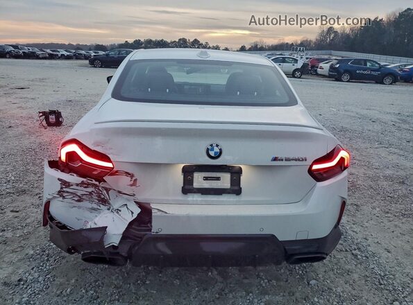 3MW43CM07R8E84172 2024 BMW M2 Белый Вид сзади