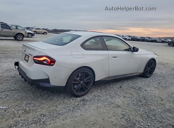 3MW43CM07R8E84172 2024 BMW M2 Белый Задняя правая четверть