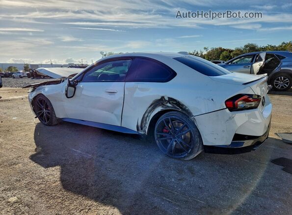 3MW43CM08P8D28347 2023 BMW M2 White Rear left