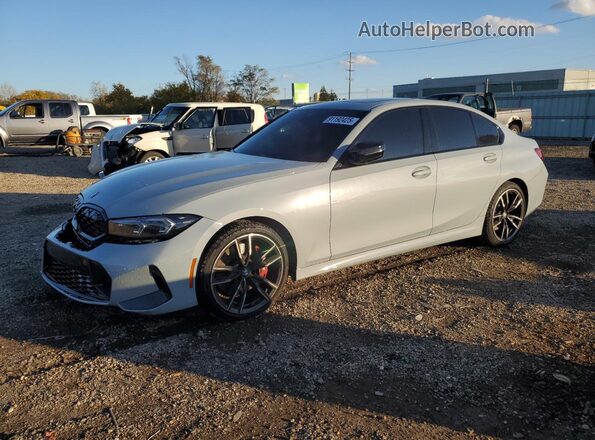 3MW49FF07R8E21103 2024 BMW M3 Серый Передняя левая четверть