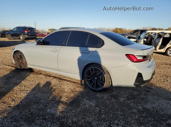 3MW49FF07R8E21103 2024 BMW M3 Серый Задняя левая четверть
