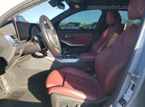 3MW49FF07R8E21103 2024 BMW M3 Серый Вид салона спереди