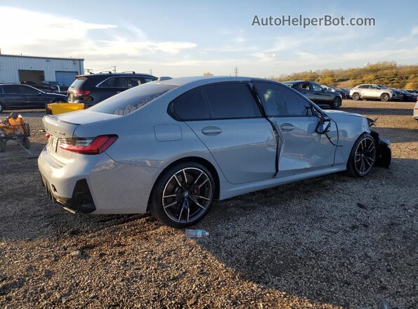 3MW49FF07R8E21103 2024 BMW M3 Серый Задняя правая четверть
