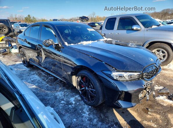 3MW49FF08P8D39507 2023 BMW M3 Black Przód prawy