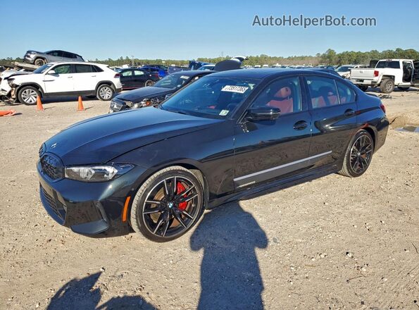 3MW49FF0XR8D98688 2024 BMW M3 Black Przód lewy