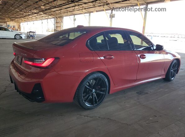 3MW49FS03P8D04220 2023 BMW M3 Red Tył prawy