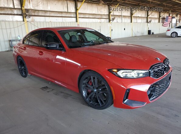 3MW49FS03P8D04220 2023 BMW M3 Red Przód prawy