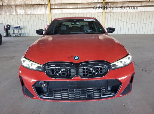 3MW49FS03P8D04220 2023 BMW M3 Red Widok z przodu