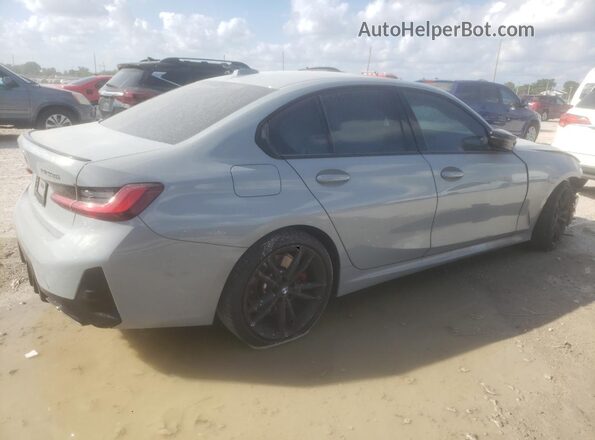 3MW49FS03R8E31486 2024 BMW M3 Серый Задняя правая четверть