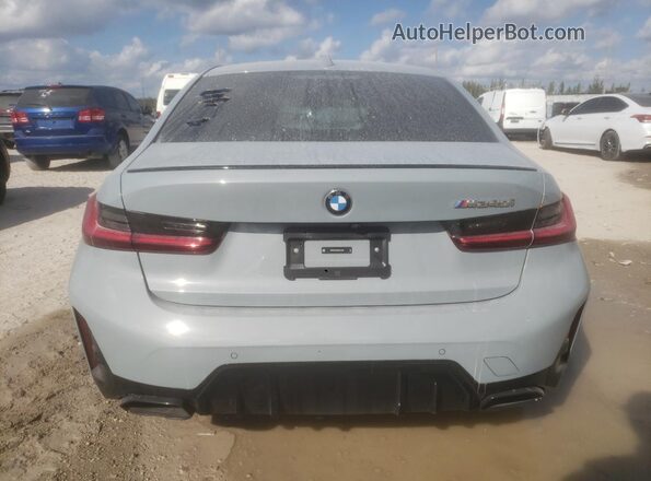 3MW49FS03R8E31486 2024 BMW M3 Серый Вид сзади