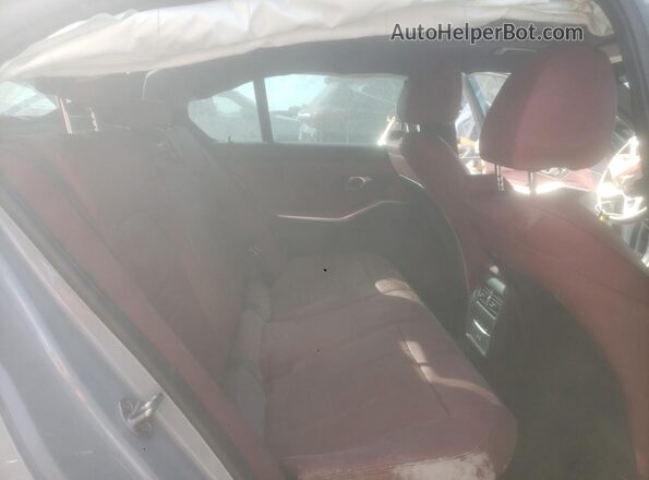 3MW49FS03R8E31486 2024 BMW M3 Серый Вид задних сидений