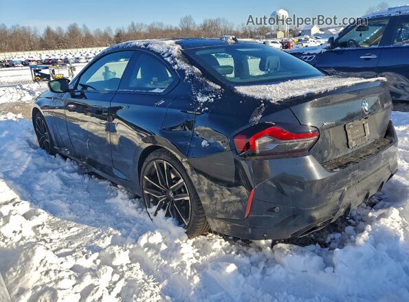 3MW53CM02R8E45963 2024 BMW M2 Черный Задняя левая четверть