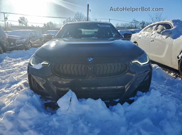 3MW53CM02R8E45963 2024 BMW M2 Черный Вид спереди