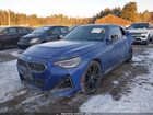 2022 Bmw M240 I Xdrive Синий vin: 3MW53CM08N8C35796