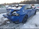 2022 Bmw M240 I Xdrive Синий vin: 3MW53CM08N8C35796