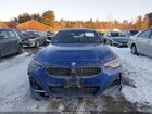 2022 Bmw M240 I Xdrive Синий vin: 3MW53CM08N8C35796