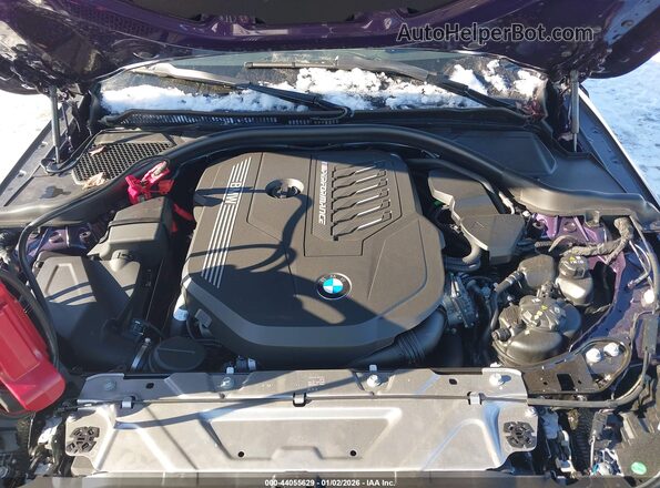 3MW53CM08T8F92716 2026 BMW M2 Фиолетовый Вид сзади