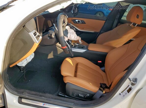3MW59FT0XS8F73875 2025 BMW M3 Белый Вид салона спереди