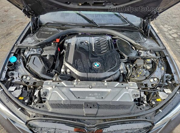 3MW5U7J01M8C14196 2021 BMW M3 Серый Вид задней части салона