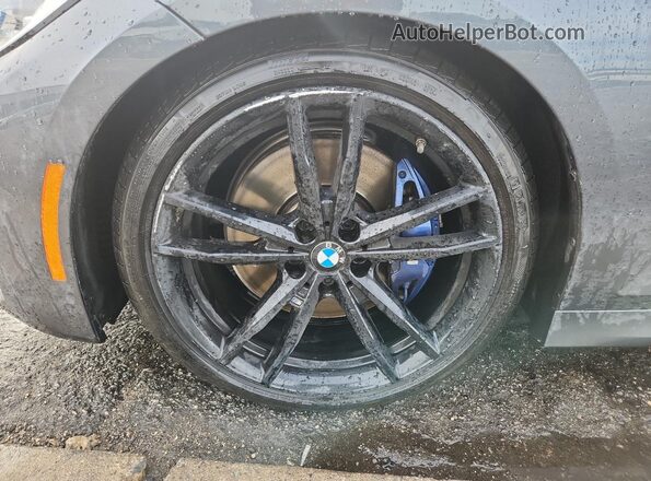 3MW5U7J01M8C14196 2021 BMW M3 Серый Вид наклейки с VIN-кодом