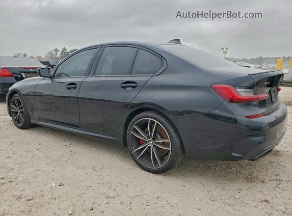3MW5U9J01M8C17871 2021 BMW M3 Черный Задняя левая четверть