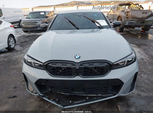 3MW69FT06T8F99850 2026 BMW M3 Gray Вид щитка приладів