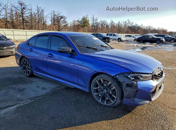 3MW69FT09S8F42511 2025 BMW M3 Blue წინა მარჯვენა